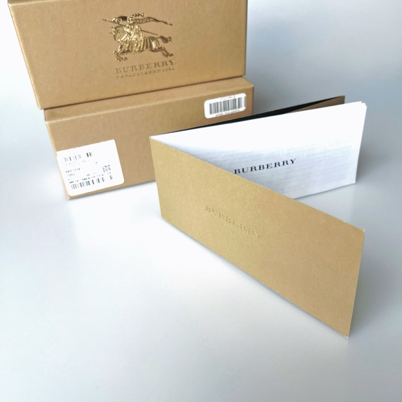 Burberry Box for Eyewear with Tags and Authenticity Card. - Picture 2 of 6